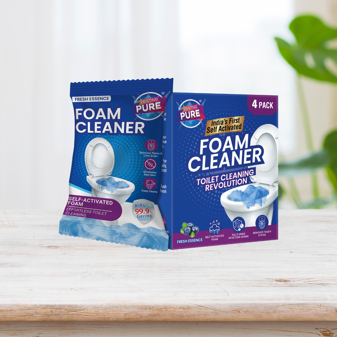 Pristino Pure Complete Toilet Hygiene Combo – Septic, Liquid & Foam Cleaners